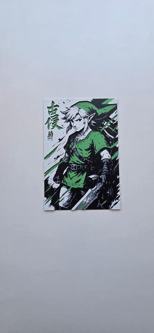 🗡️🌿 Premium 3D Painting "Link: Hero of Time" 🌿🗡️