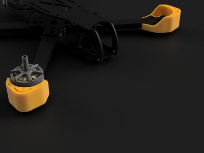 Bando Boots for TBS Source One V6 & V5 | 3 Variants for Bando Bashing & Motor Protection