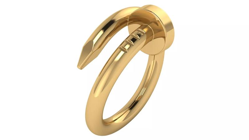 Cartier  Nail Ring Size 51
