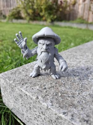 Angry Mushroom Wizard