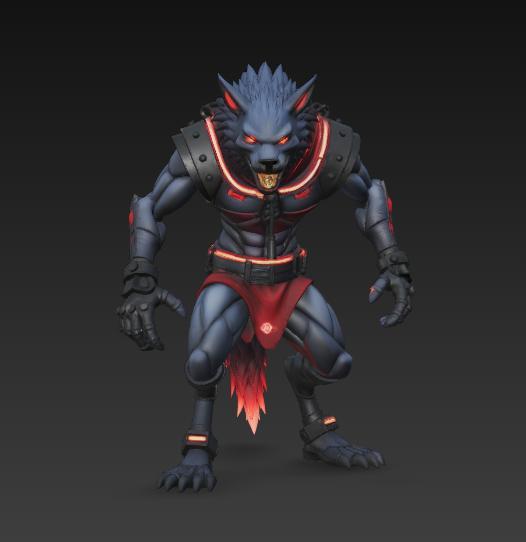 werewolf cyberpunk