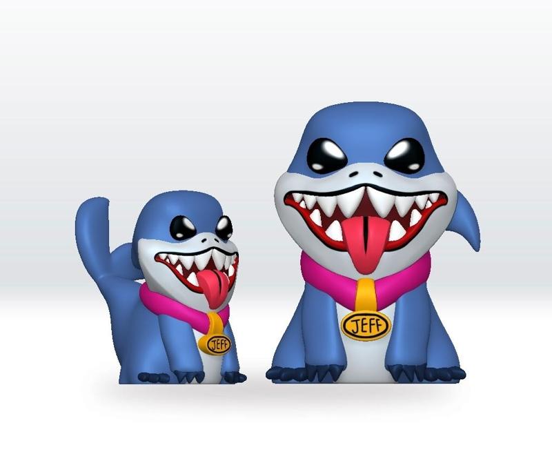 Jeff The Land Shark  Marvel Rivals STL 3D Model Fanart