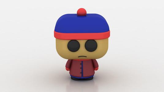 VINY FUNKO POP CHARACTER TOY 3D PRINTABLE MODEL