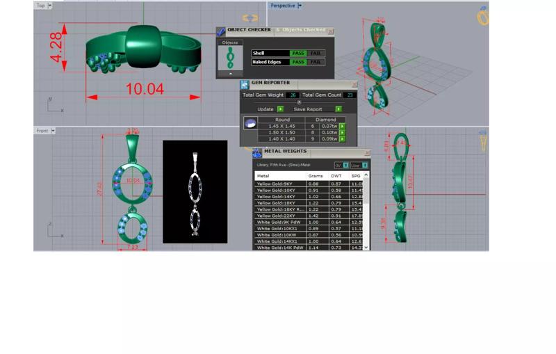 Women Pendant Chain Design Jewelry model jp0111