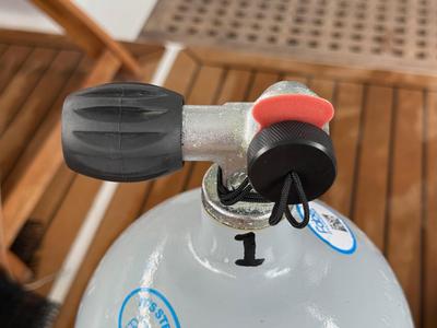 DIN SCUBA Cylinder Full Empty Ring