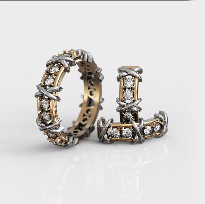 3 d ring replica Tiffany