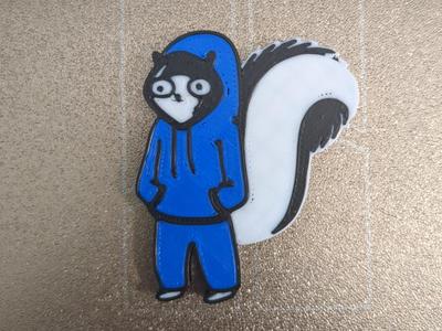 Sweater Squirrel Magnet