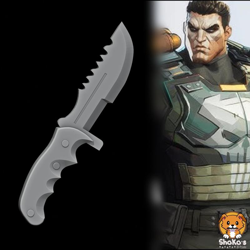 Punisher - Knife - Marvel Rivals Cosplay Props