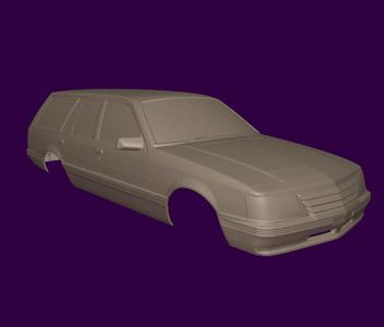 RC BODY VK HOLDEN WAGON 3D STL PRINT