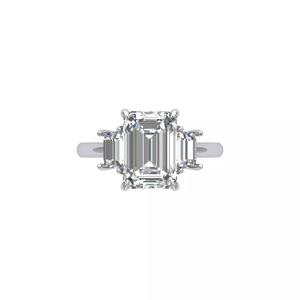 3- stone Emerald Ring