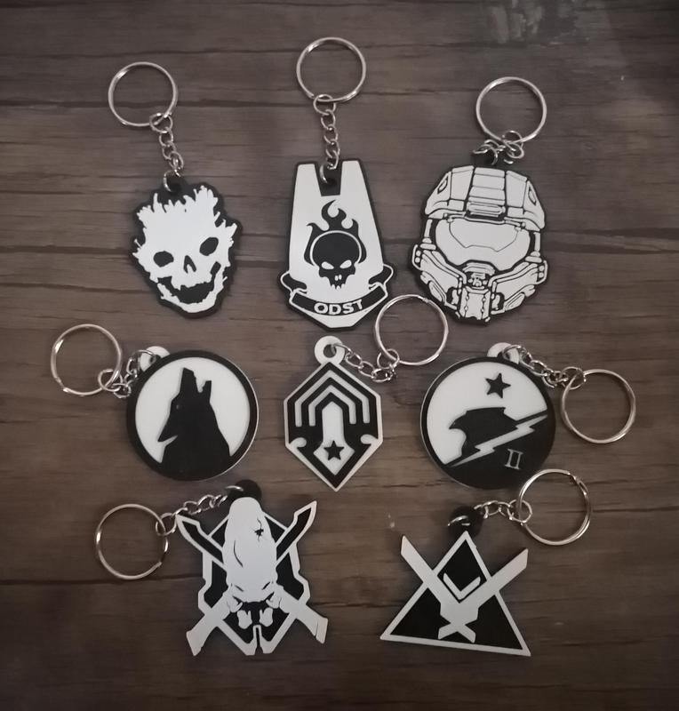 Halo Keychains