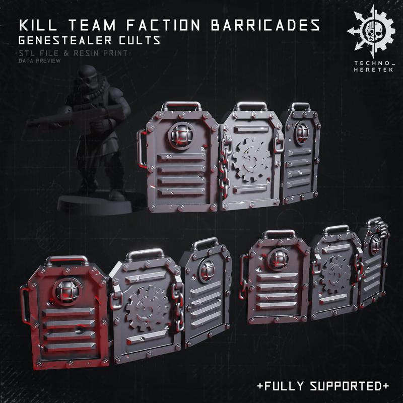 GSC Faction Barricades for Kill Team