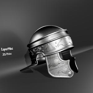 Roman Legionary Helmet with Ornamental Details