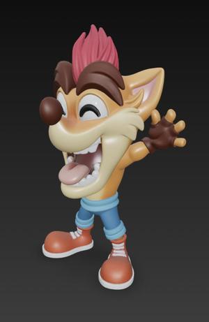 Vinyl figurine Woah Crash
