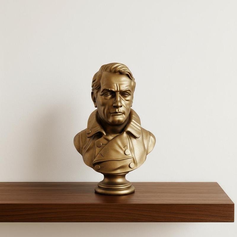 Ernest Shackleton Bust British Antarctic Explorer