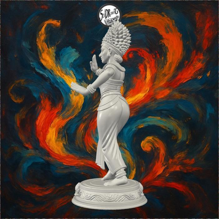 Balinese Temple Dancer — Grace of the Lotus – SoliDRawinGs SG439