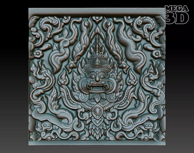 Asia Temple Wall 02-250111