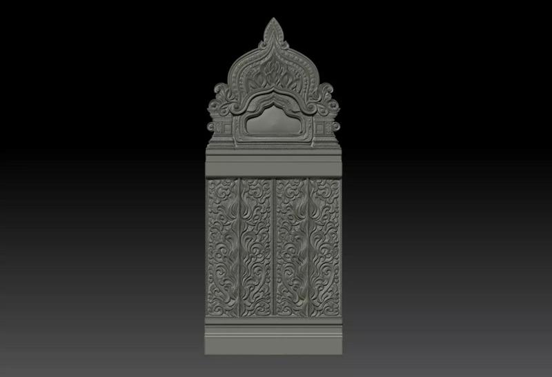 Asia Temple Wall 02 - 231010