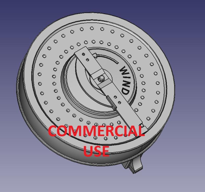 COMMERCIAL - British Bren 100 Round Drum Magazine - 1:1 Scale Reenactment