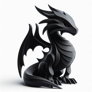 Cute Dragon Kid 3D Print – Adorable Fantasy Showpiece