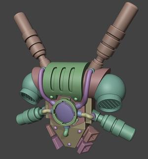 Silver Paladin Telly Porty Backpack