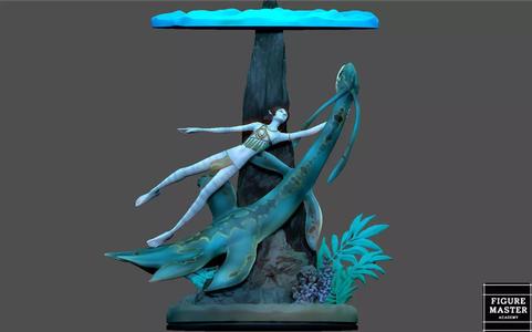 AVATAR KIRI VER2 WAY OF WATER STATUE 3D 3D PRINT