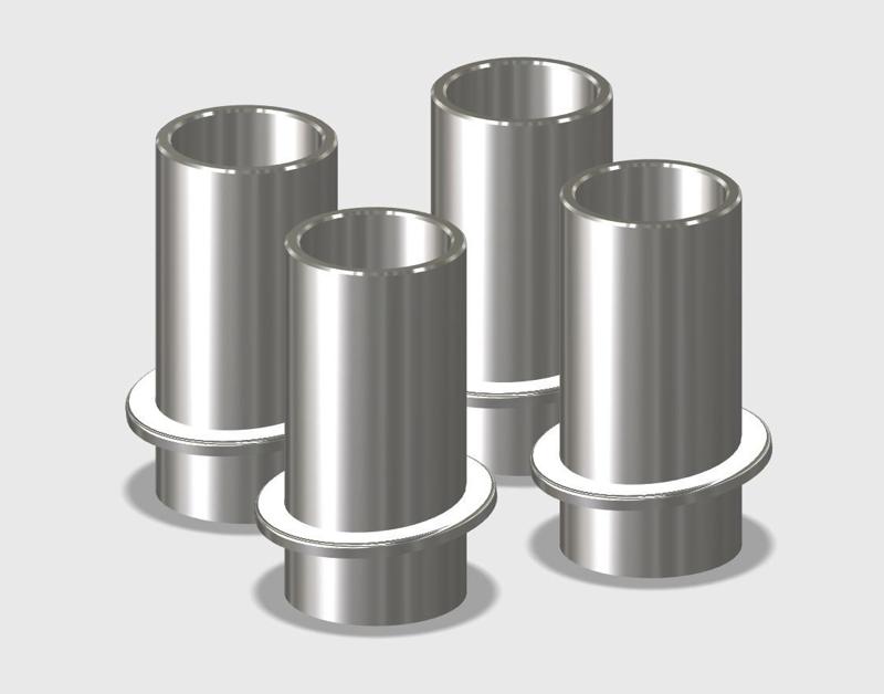 Exhaust pipes for the Scharab 38 KV