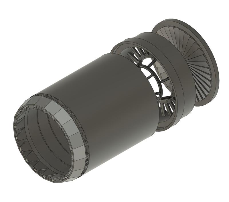 1/72 SAAB 37 Viggen exhaust set