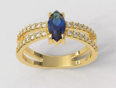 Marquise Classic Ring