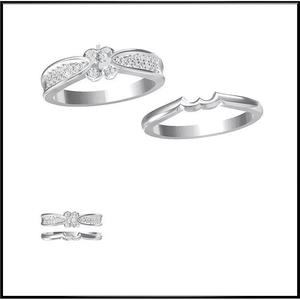 JCD Format Minimalist bridal set rings jewelers file set