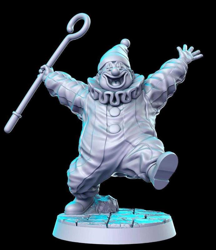 Clown figurine