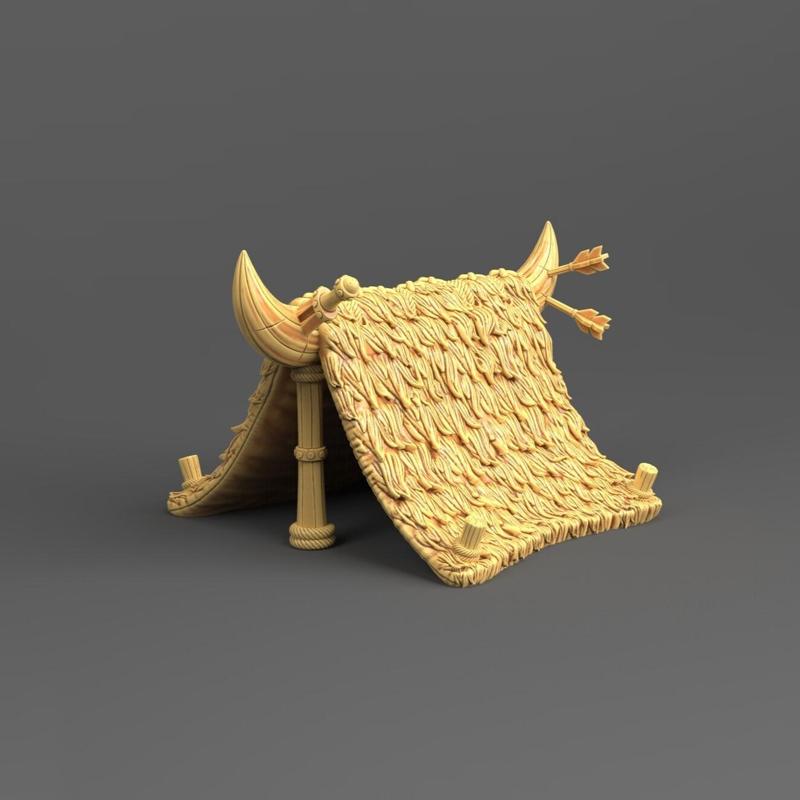 Viking War Tent – Tribal Camp Shelter