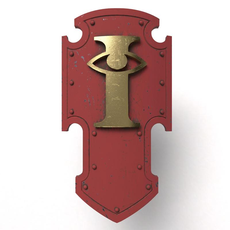 Adeptus Astra Telepathica relic shield