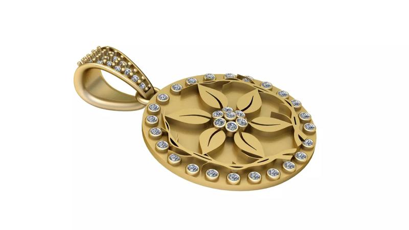 Floral Harmony Pendant