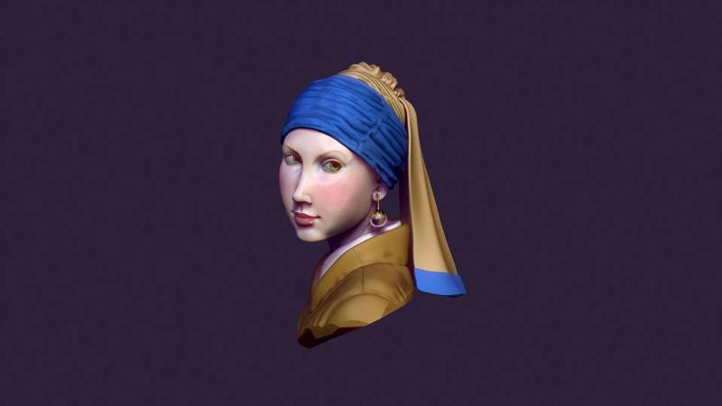 Girl with a pearl earring