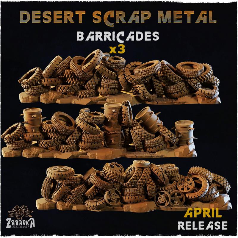 Barricades - Desert Scrap Metal