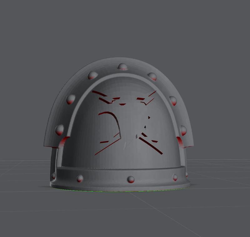 Raptor Imperialis Mk3 Shoulder pad