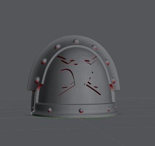 Raptor Imperialis Mk3 Shoulder pad