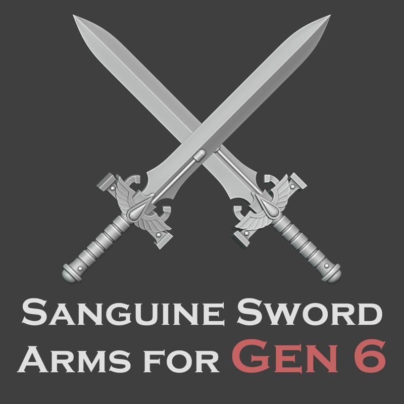 Gen 6 Sanguine Sword arms