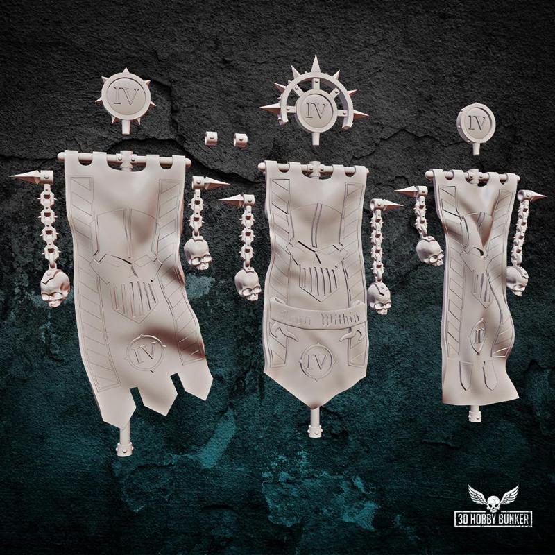 Iron Warrior Banners