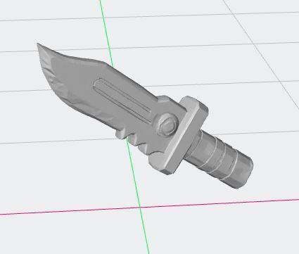 Combat chopper blade