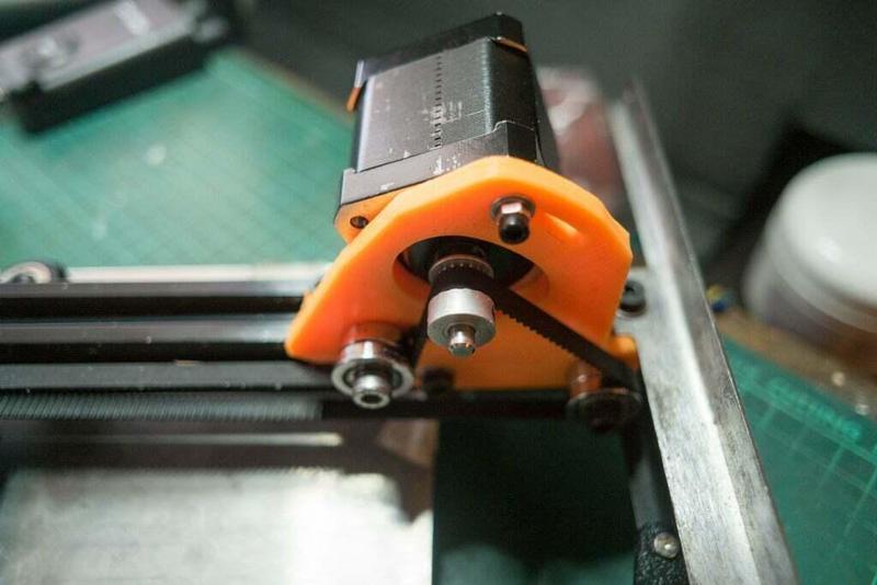 Mendel Max 3 printed Y motor mount