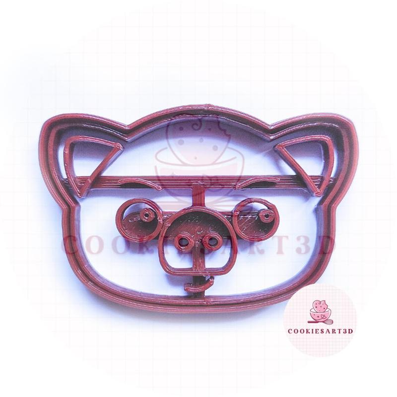 Hoggie Plim Plim Cookie Cutter / Hoggie Plim Plim Cookie Cutter