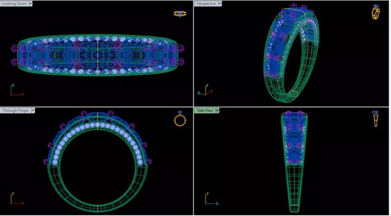 Round Cut Engagement Ring