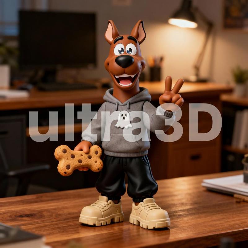 Scooby-Doo Ghost Hoodie Figure