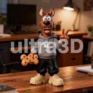 Scooby-Doo Ghost Hoodie Figure