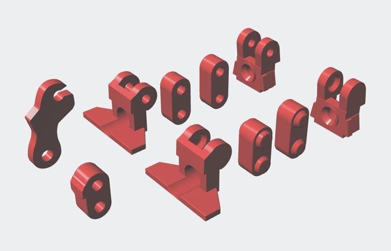 Macross Repair Parts Set A for DX VF-25 to 29 Renewal