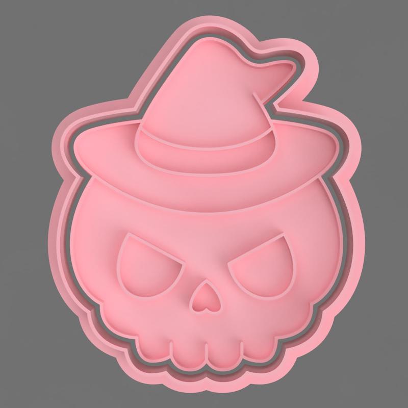 SKULL CUTTERS FOR COOKIE AND FONDANT
