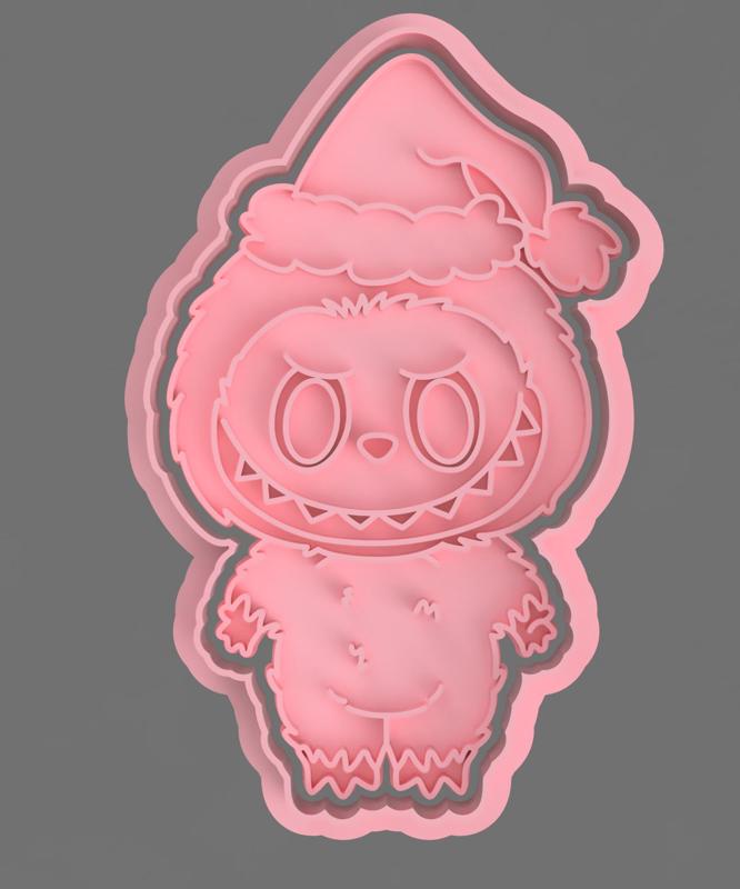LABUBU CHRISTMAS CUTTERS FOR COOKIE AND FONDANT