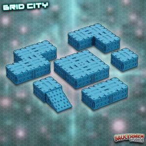 Grid City - Half Height Platforms